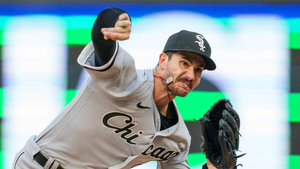 Chicago White Sox pitcher Dylan Cease